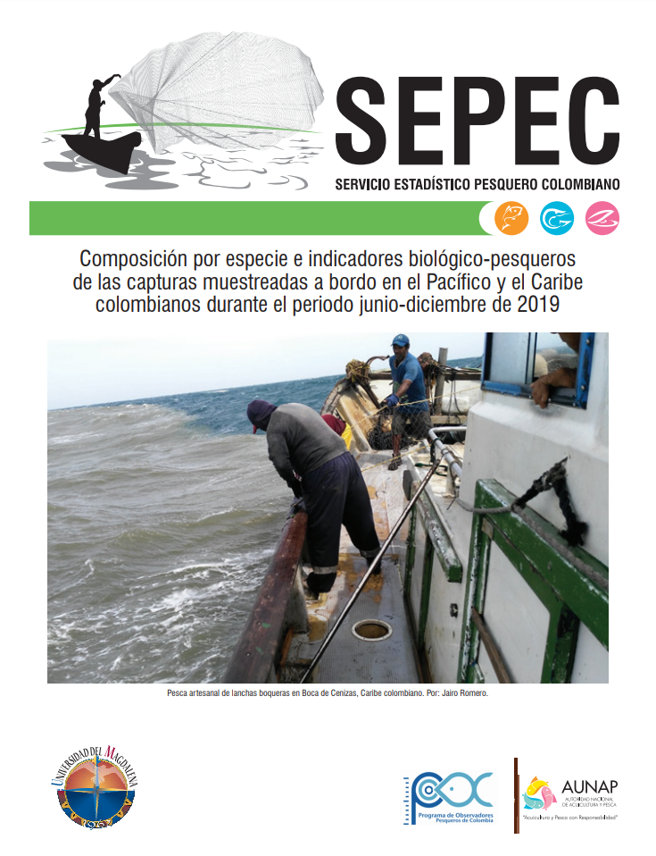 Composición por especie e indicadores biológico-pesqueros - POPC