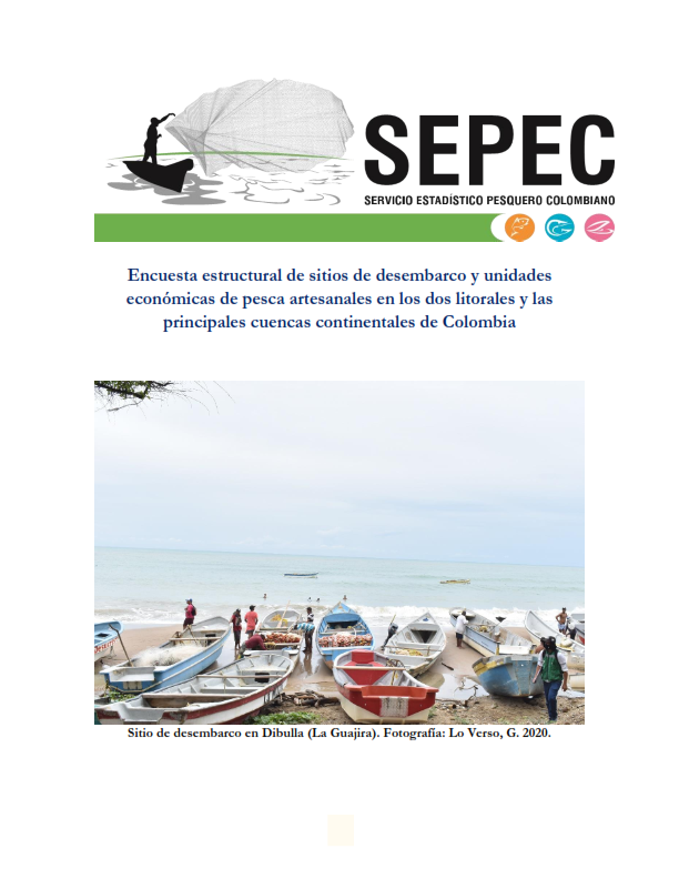 Encuesta estructural de sitios de desembarcos y UEPs artesanales