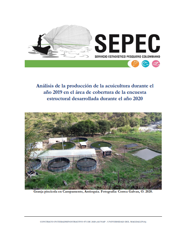 Análisis de la producción de la acuicultura durante el año 2019