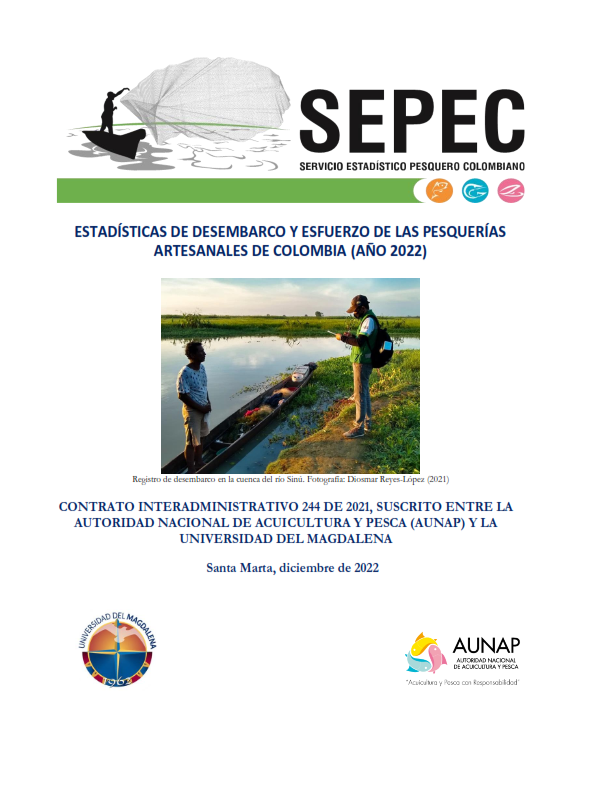 Estadísticas de desembarco y esfuerzo de las pesquerías artesanales de Colombia